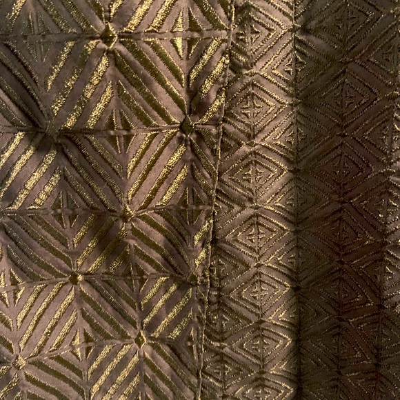 White House Black Market Size 6 Espresso Embroidered Sleeveless Shift Dress NWT - Picture 12 of 12